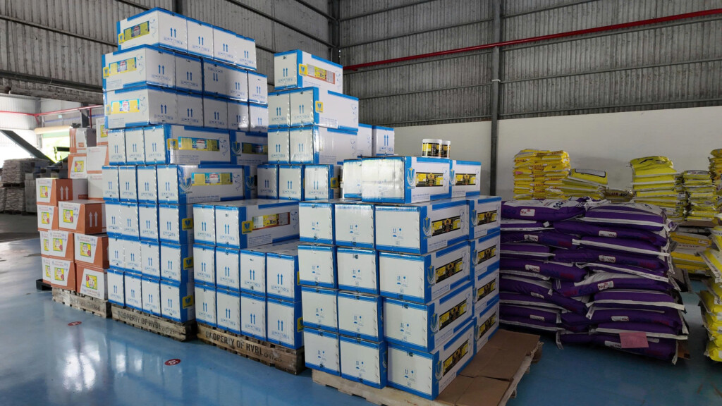 Tôm vàng hoàn thiện 1000 lon cao tỏi đen