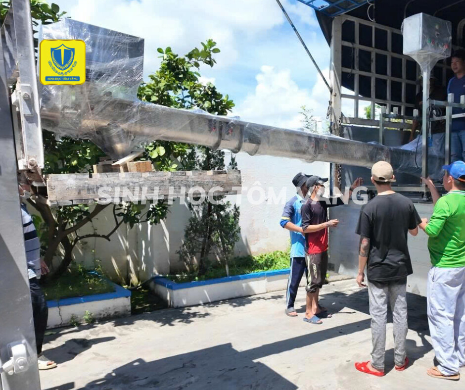 Tôm vàng tiếp tục đầu tư thiết bị sản xuất