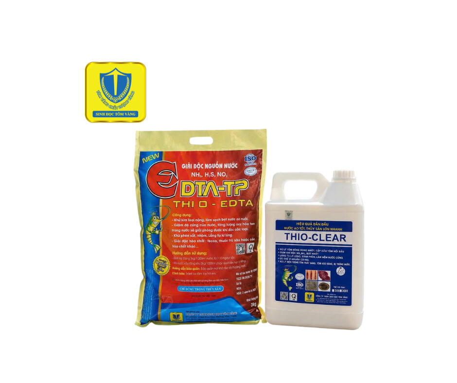 ao tôm bị bọt nhớt, nước cứng